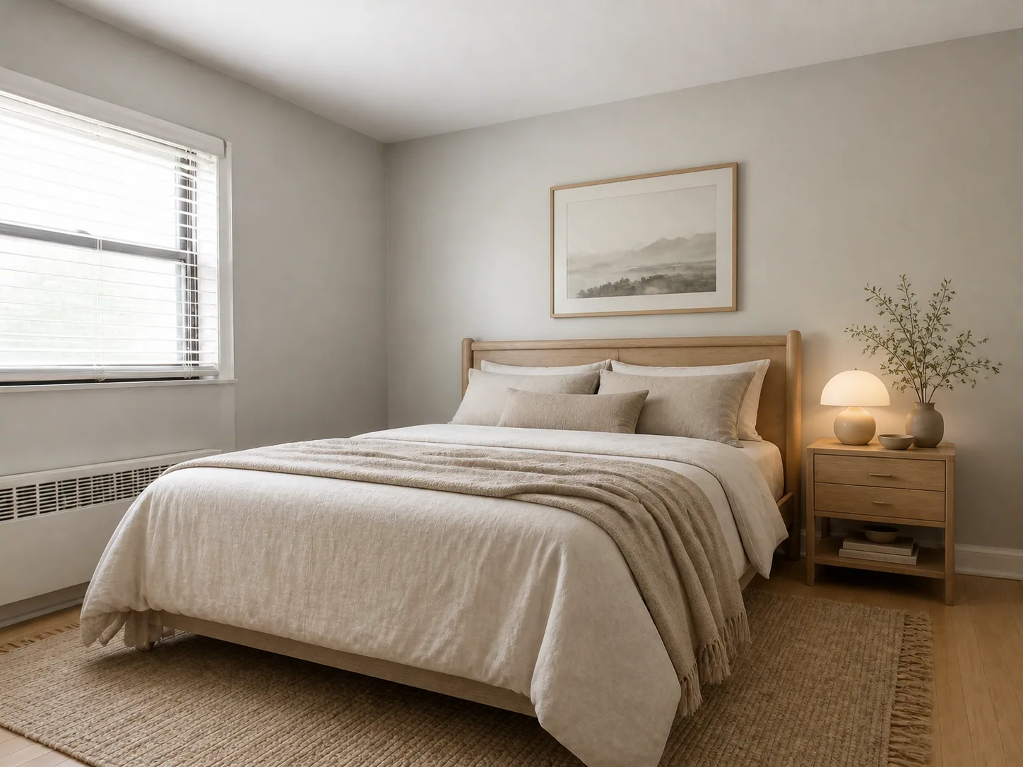 Scandinavian bedroom