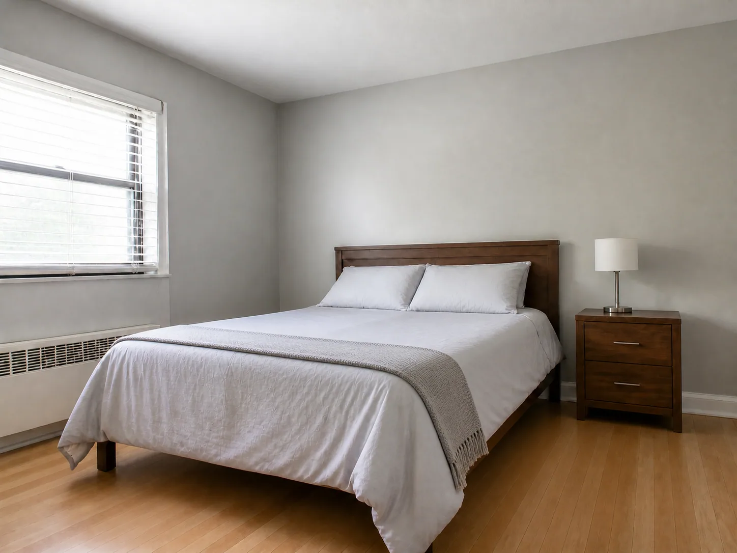 Laundry-free bedroom reset finished concept