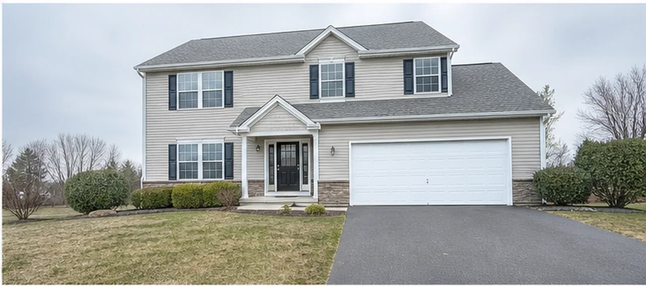 Exterior listing exposure cleanup finished concept