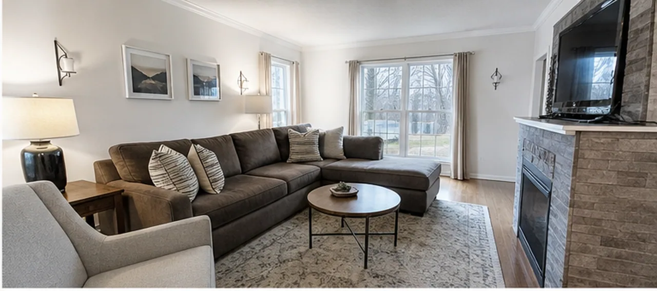 Interior listing photo clarity pass finished concept