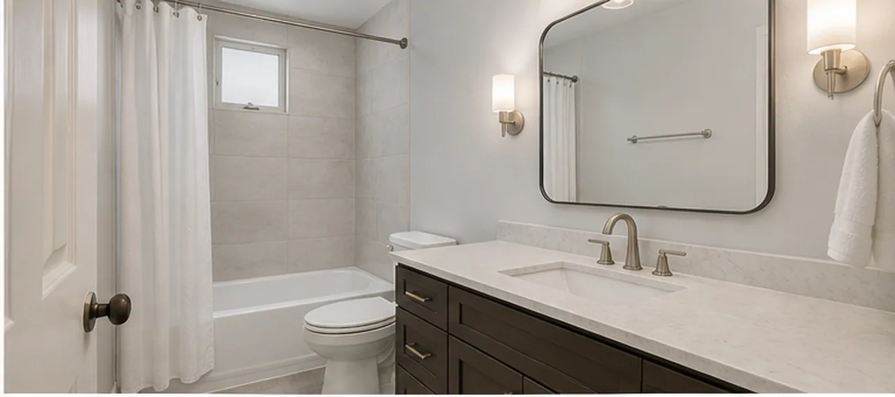 Primary bath tile and vanity preview finished concept