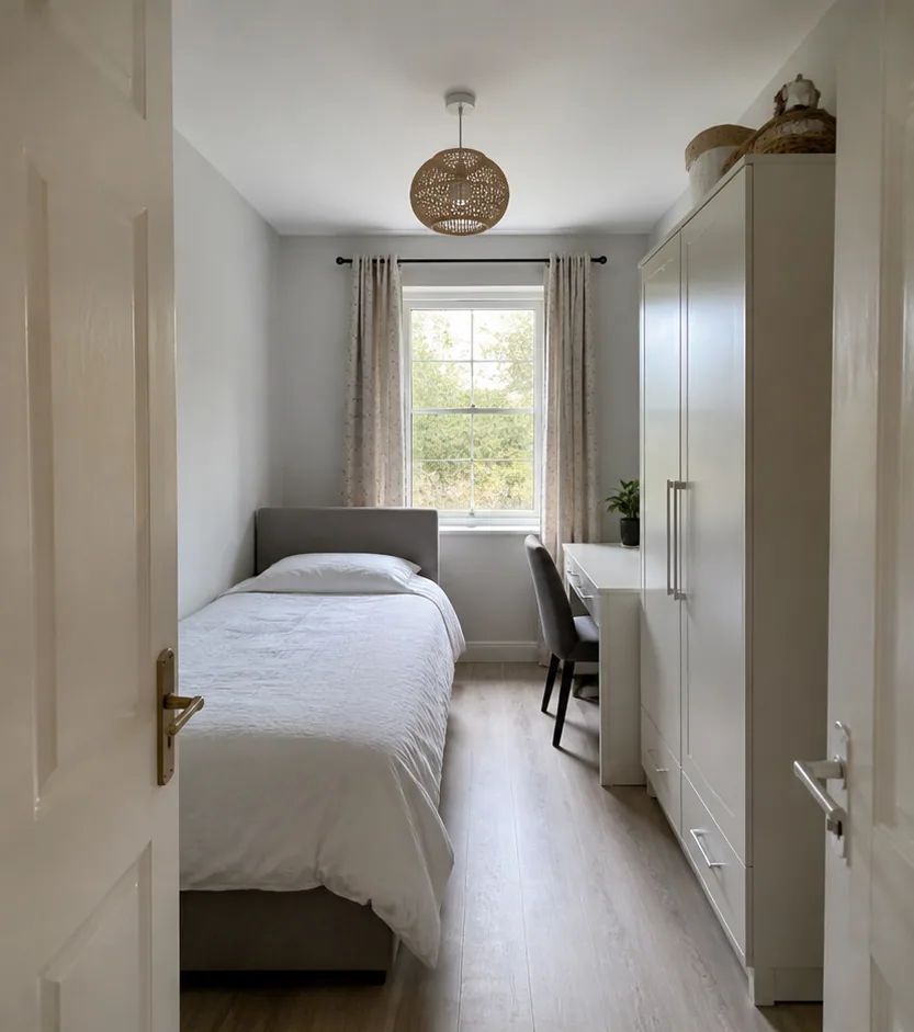 Spare bedroom to nursery finished concept
