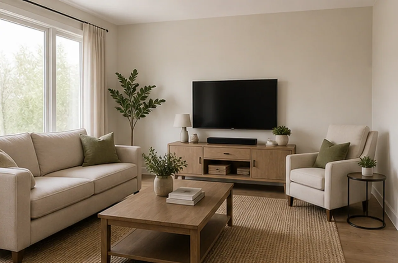 Add a reading chair without restaging the room finished concept